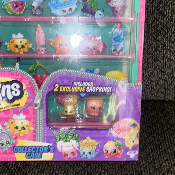 Shopkins Collector's Case - 60+collectible shopkins❤️ new & sealed - Picture 2 of 5